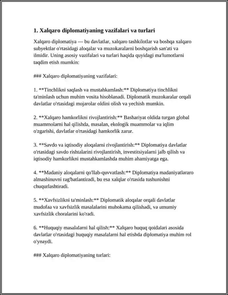 XALQARO DIPLOMATIYA VA KONSULLIK 3