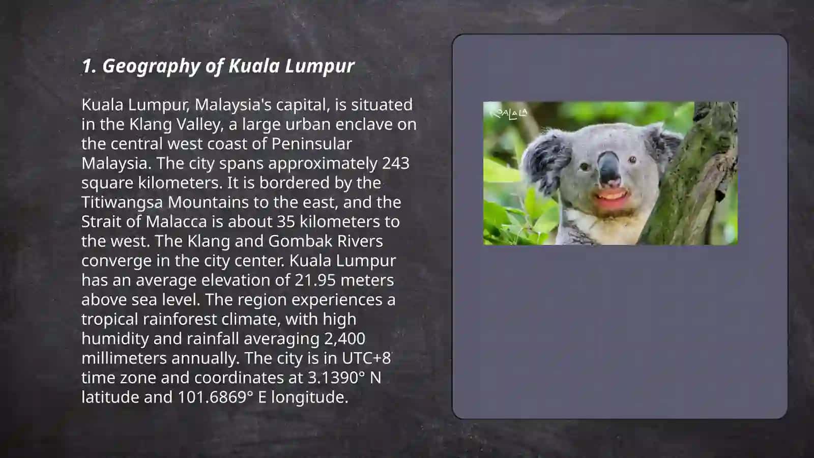 Geography of Kuala Lumpur 3