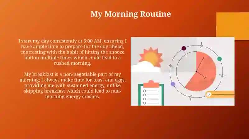 My Daily Habits and Routine (Present Tense) Simple, Questions, Negations 3