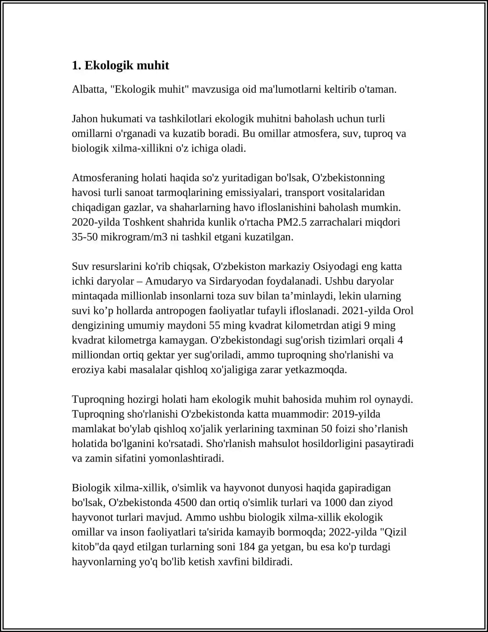 EKOLOGIYA 3