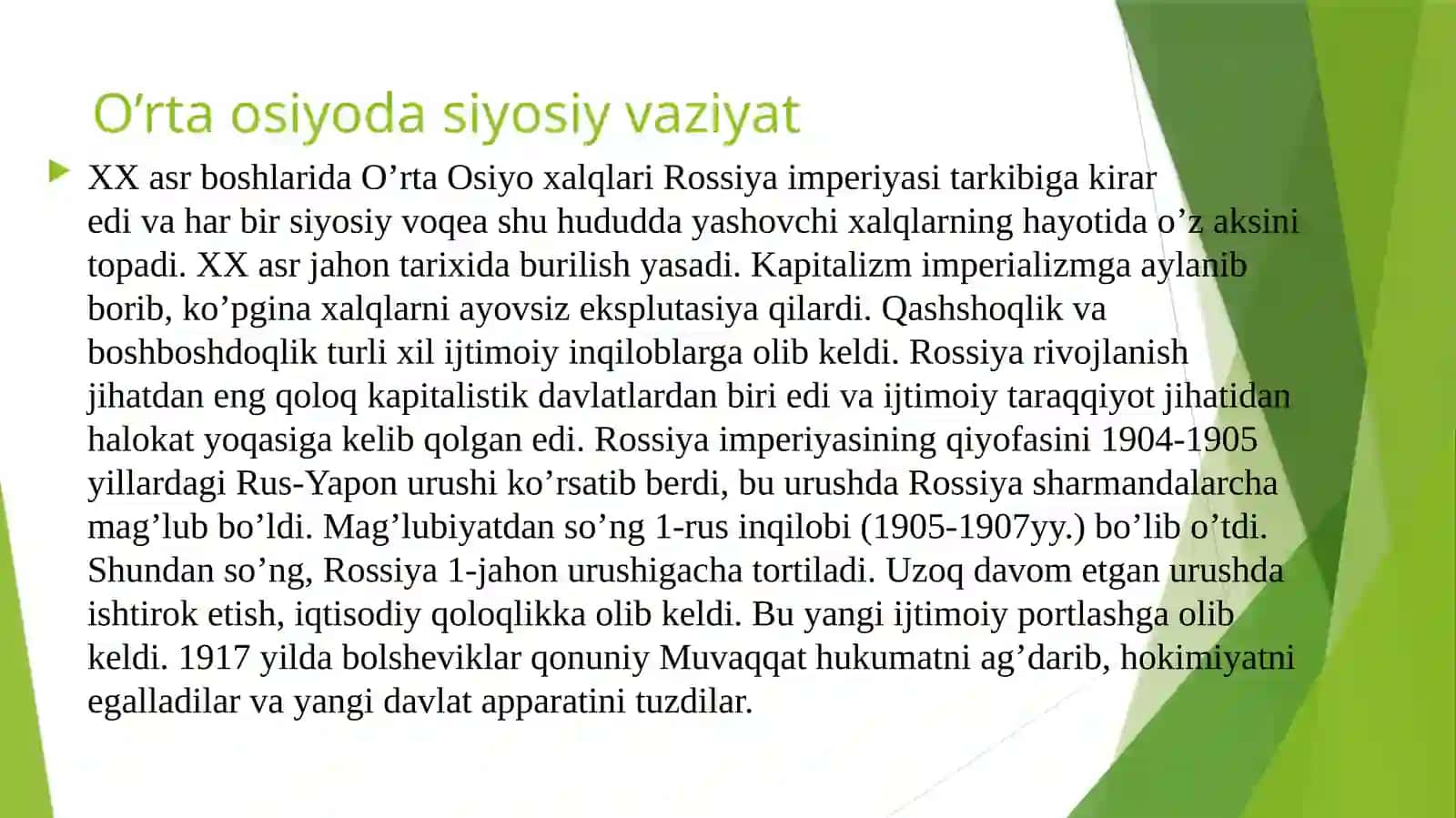 O’ZBEKISTONNING XX ASR TARIXIGA OID MANBALAR 3