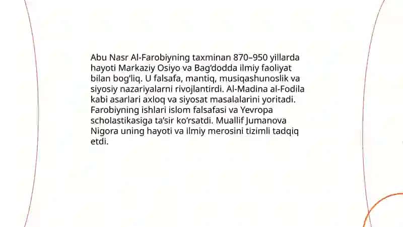 Abu Nasr Farobiy va uning buyuk asari 3