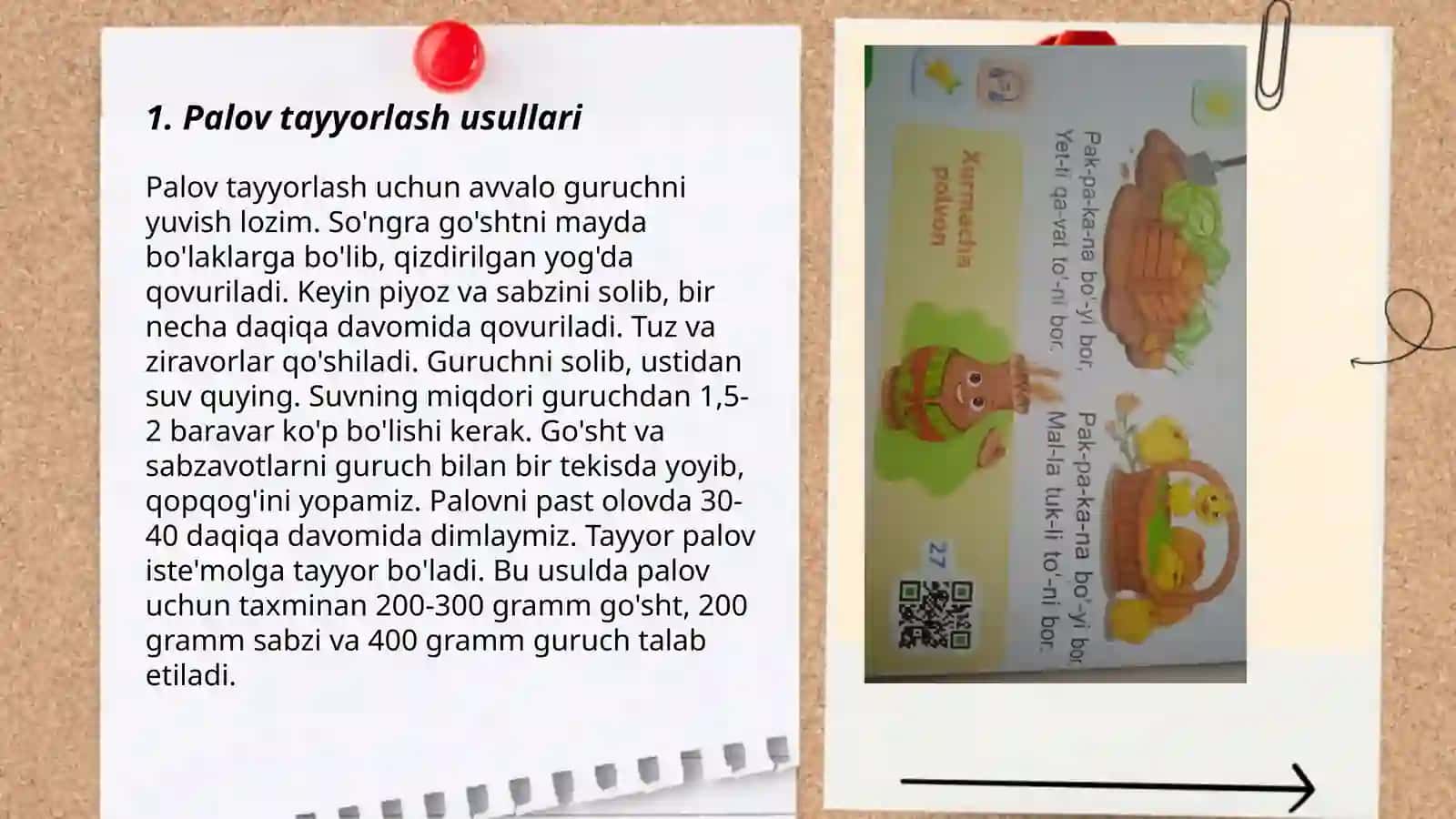 Palov tayyorlash usullari 3