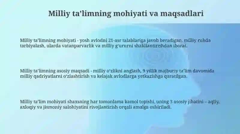 Milliy ta'lim 3