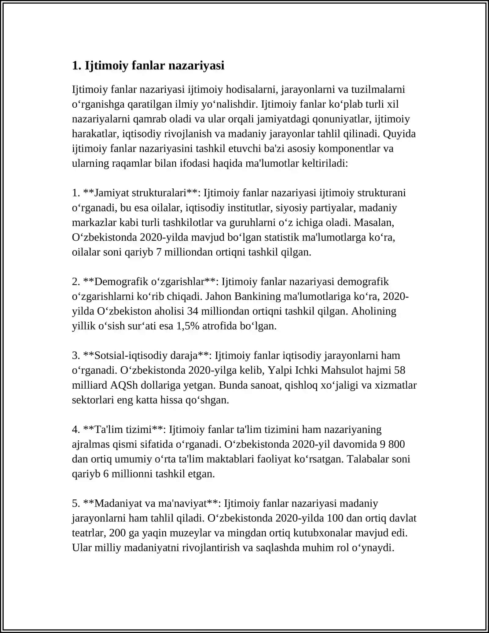 URGANCH DAVLAT UNIVERSITETI IJTIMOIY-IQTISODIY FANLAR FAKULTETI 3