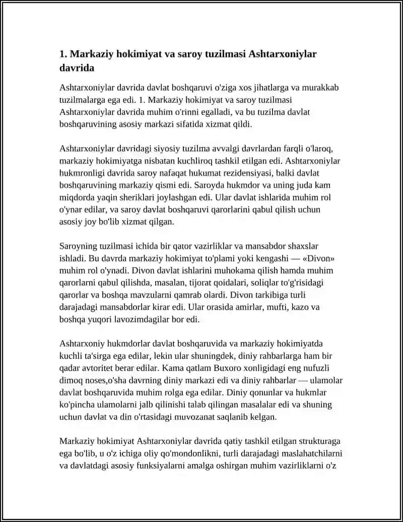 ASHTARXONIYLAR DAVRIDA DAVLAT BOSHQARUVI 3