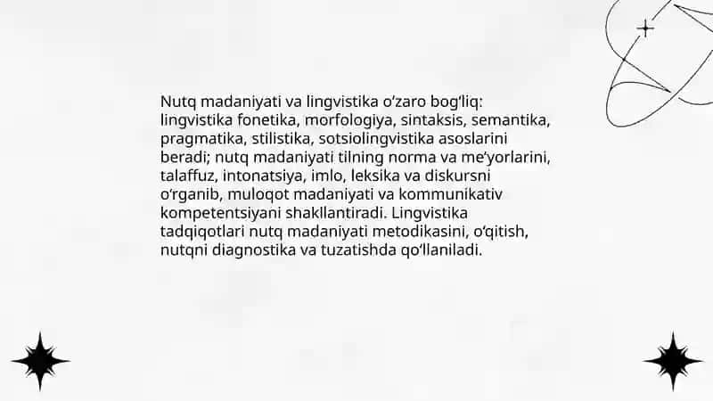Nutq madaniyati va lingvistika 3