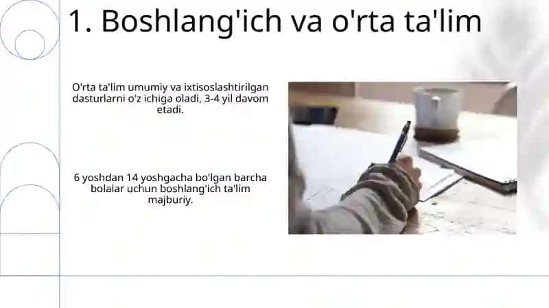 Ozbekiston Respublikasi talim tizimi 3