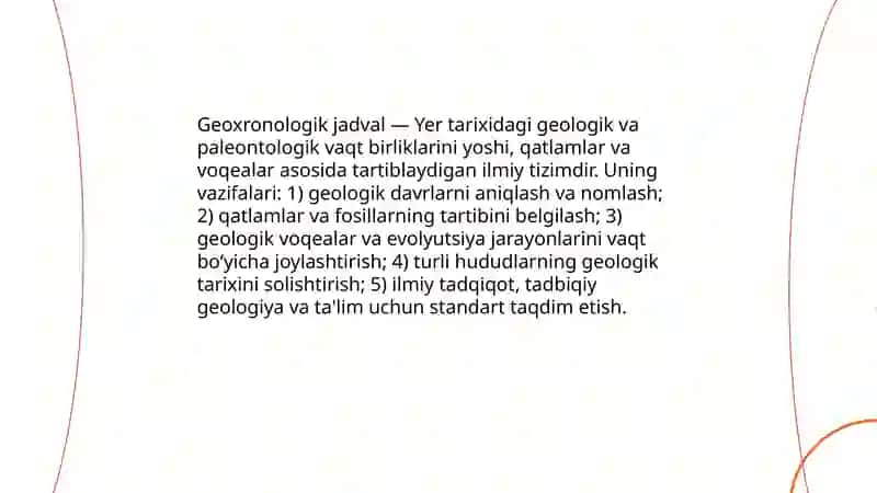Geoxronologik jadval 3