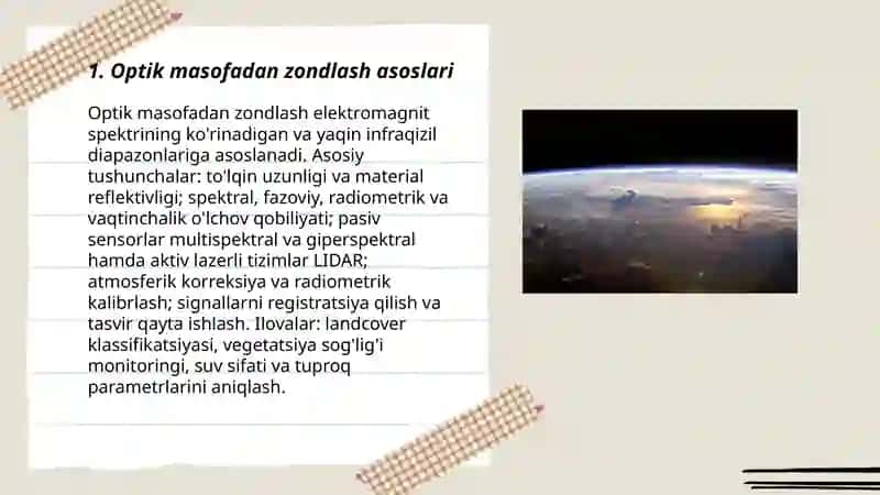 Optik masofadan zondlash asoslari 3