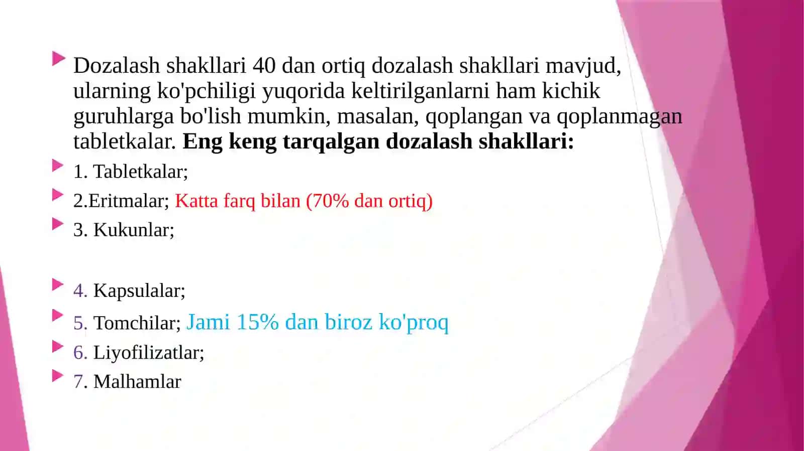 Kukunkar va granulalar texnologiyasi 3