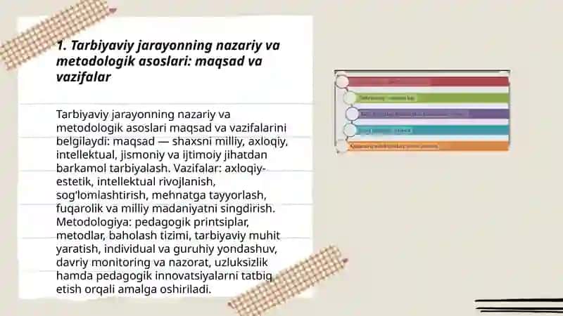Tarbiyaviy jarayonlarning maqsad va vazifalari 3