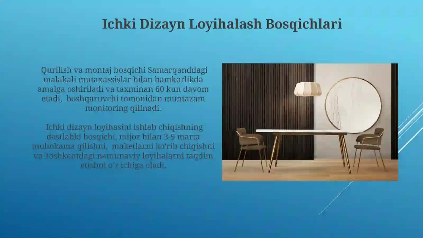 Interyerda jihozlarni loyihalash 3