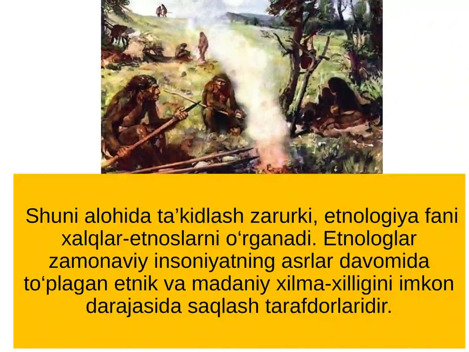 Etnologiya fanlarining ibtidoiy tarixi 3