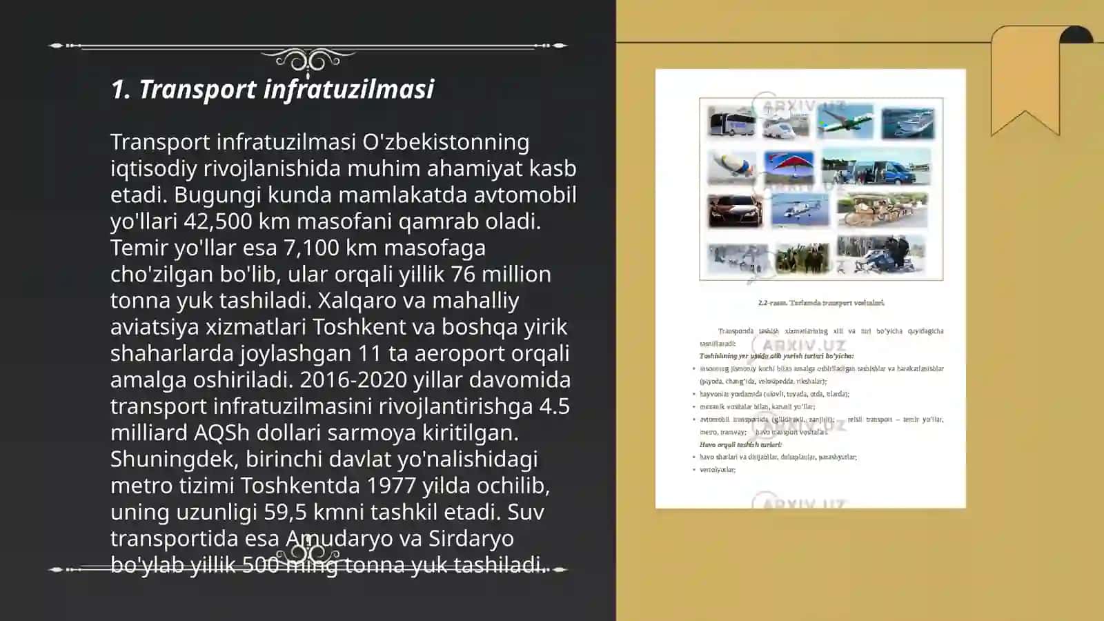 Transport va aloqa tarmoqlari 3