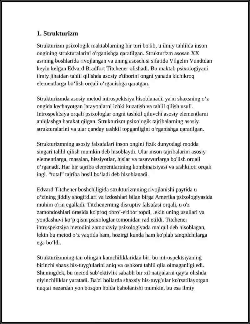 PSIXOLOGIK MAKTABLAR 3