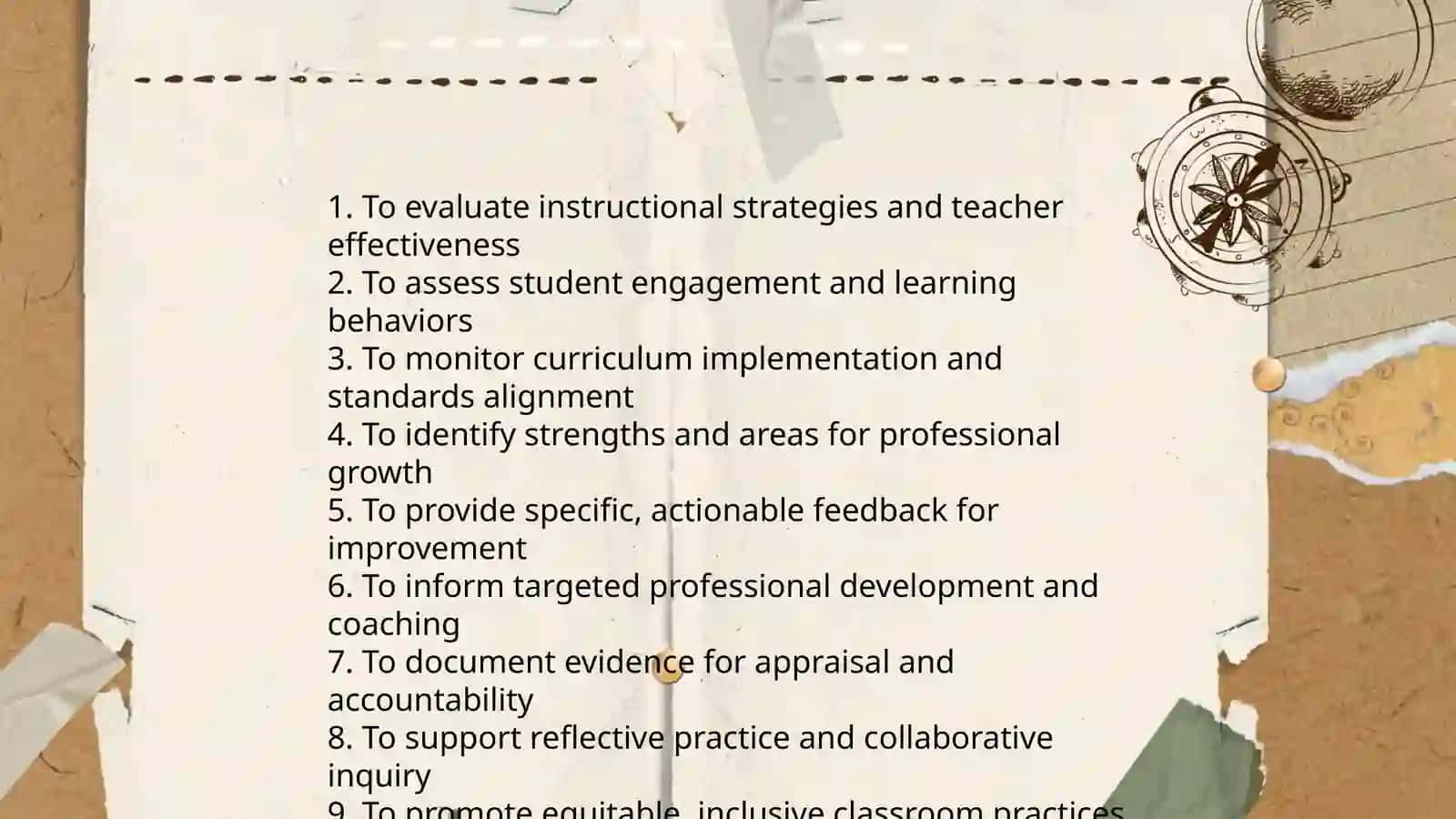 Classroom observation procedures 3