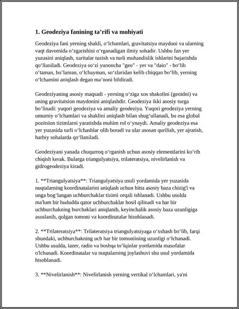 GEODEZIYA FANNI MOXIYATI 3