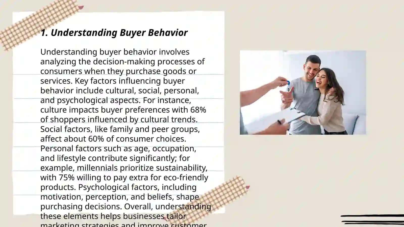 Understanding Buyer Behavior 3