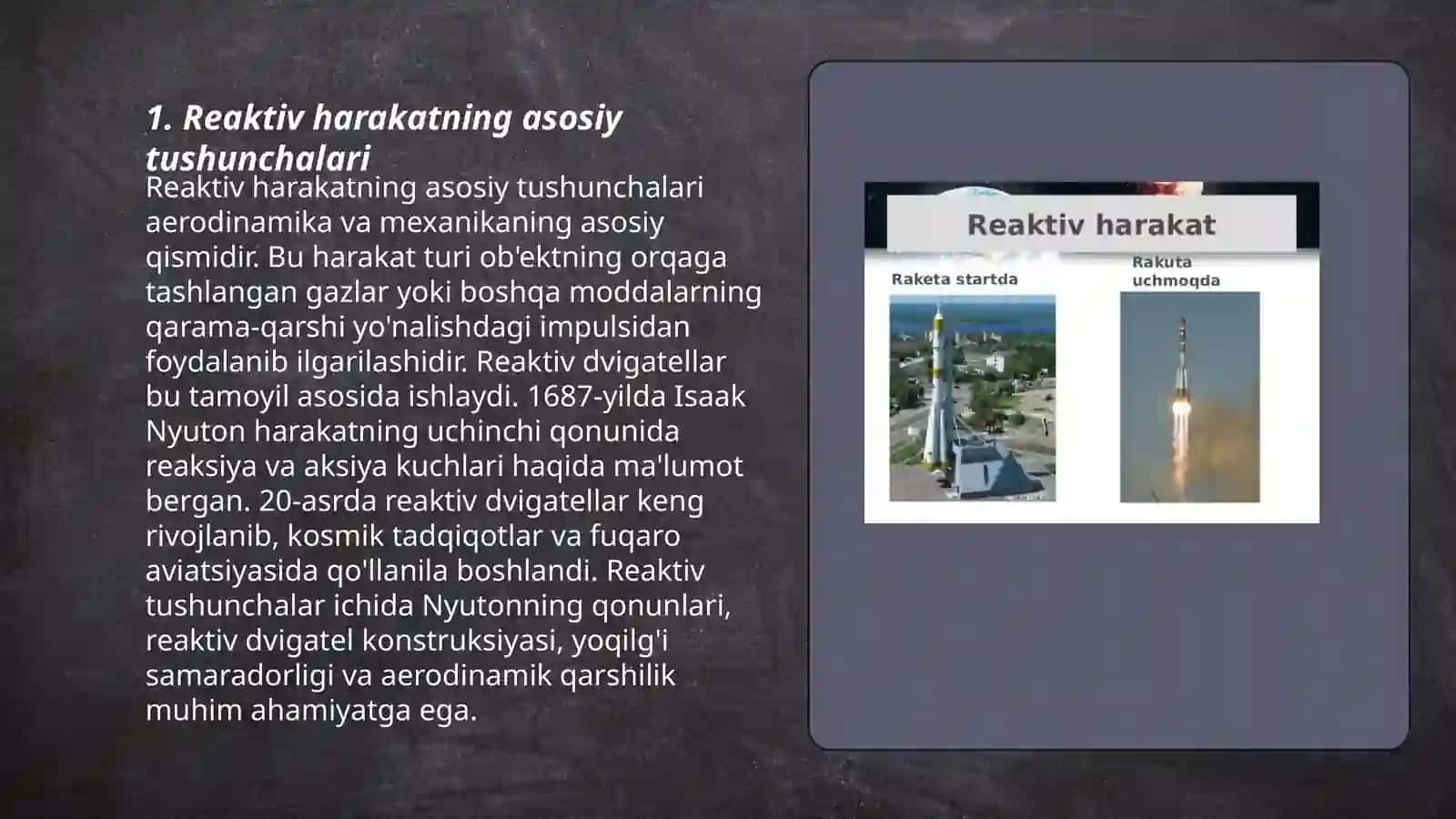 Reaktiv harakat 3