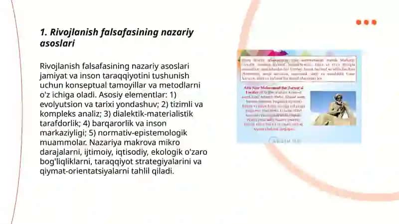 Rivojlanish falsafasi 3