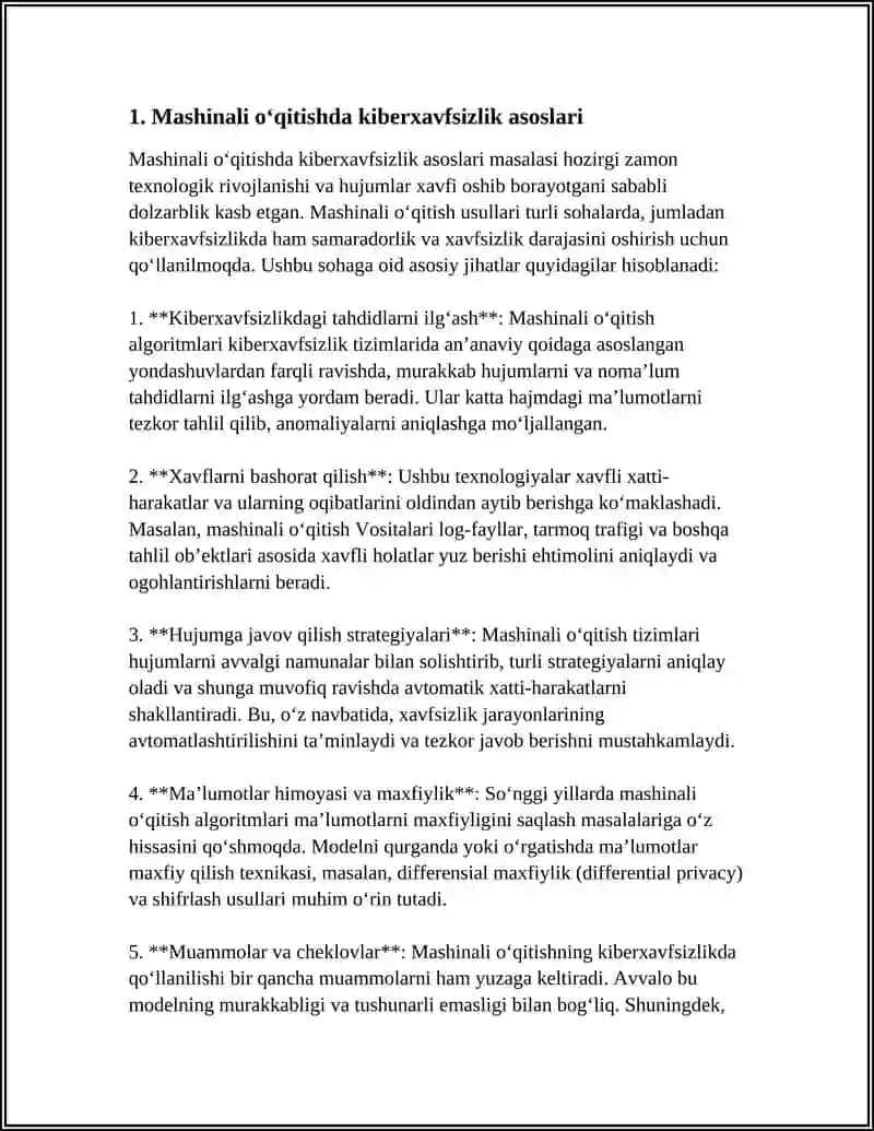 KIBERXAVFSIZLIK TIZIMLARI 3