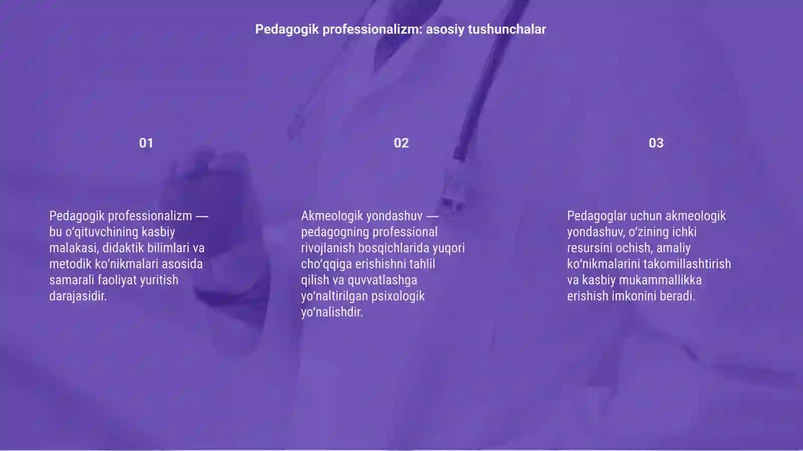 Pedagogik professionalizimni oʻrganish akmeologik yondashuv 3