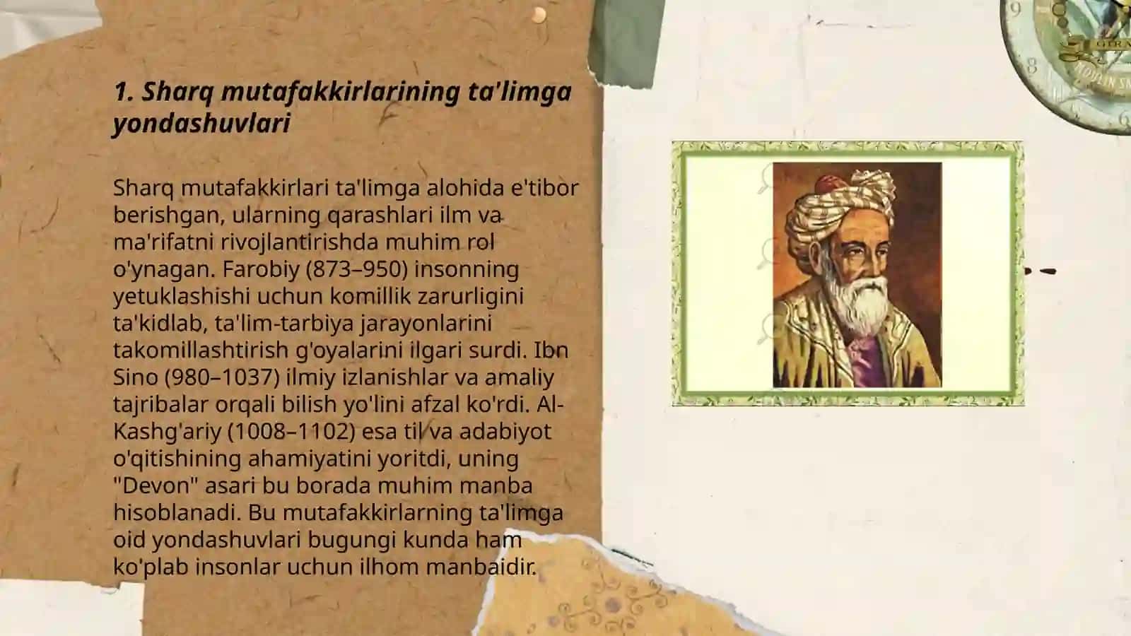 Sharq mutafakkirlarining pedagogik qarashlari 3