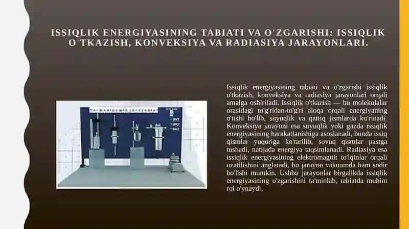 Issiqlik dinamikasining asosi va uning qonunlari 3