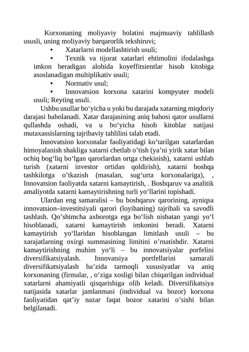 Innovatsiyalarning samaradorligi 3