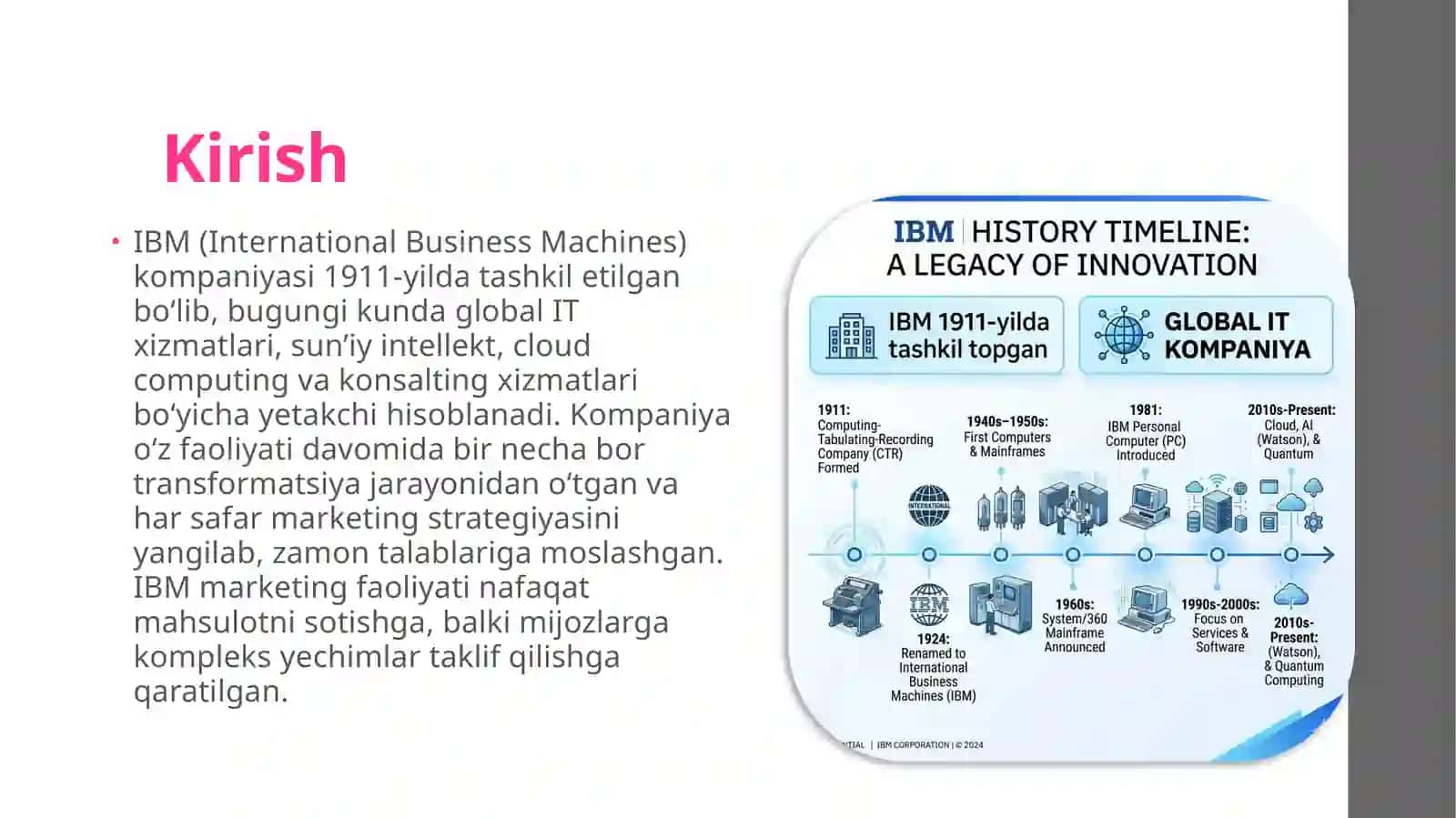 IBM brendining marketing faoliyati va muvaffaqiyati 3