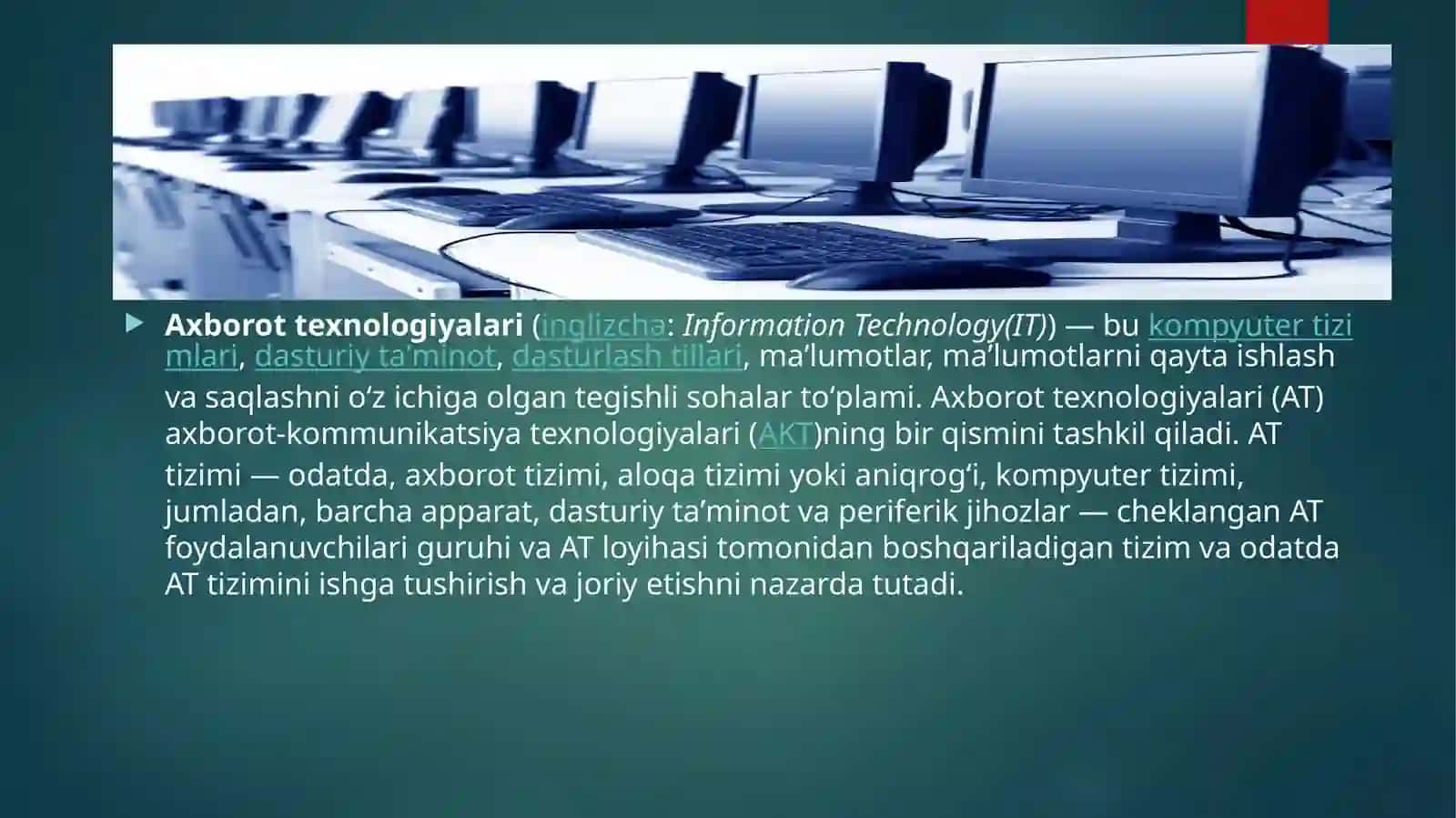 Axborot texnologiyalari 3