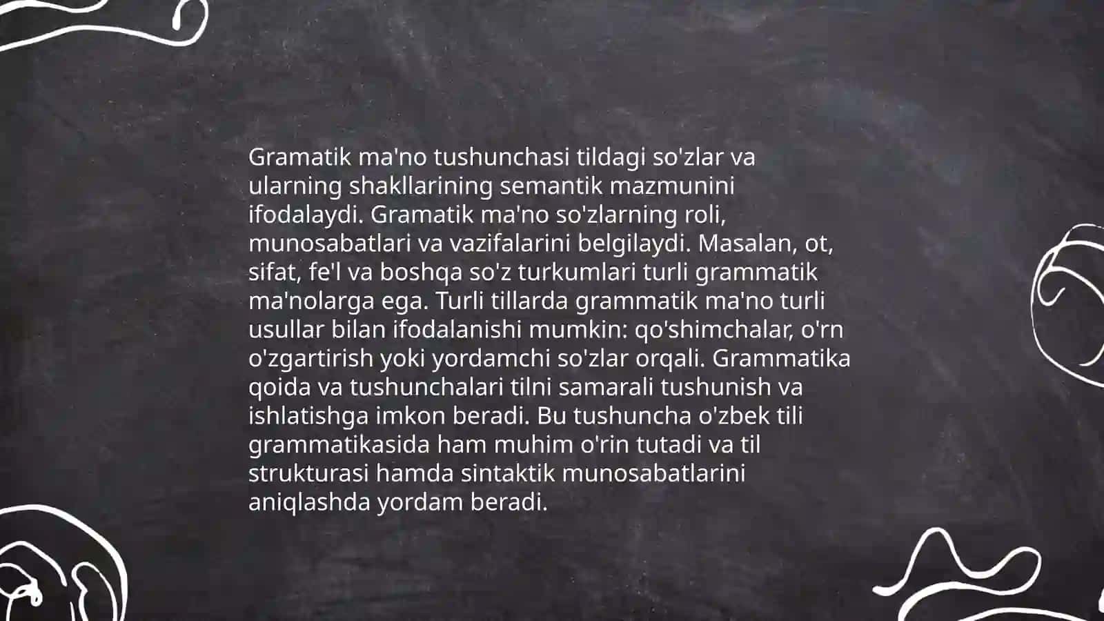 Gramatik ma'no hamda gramatik kategoriya 3