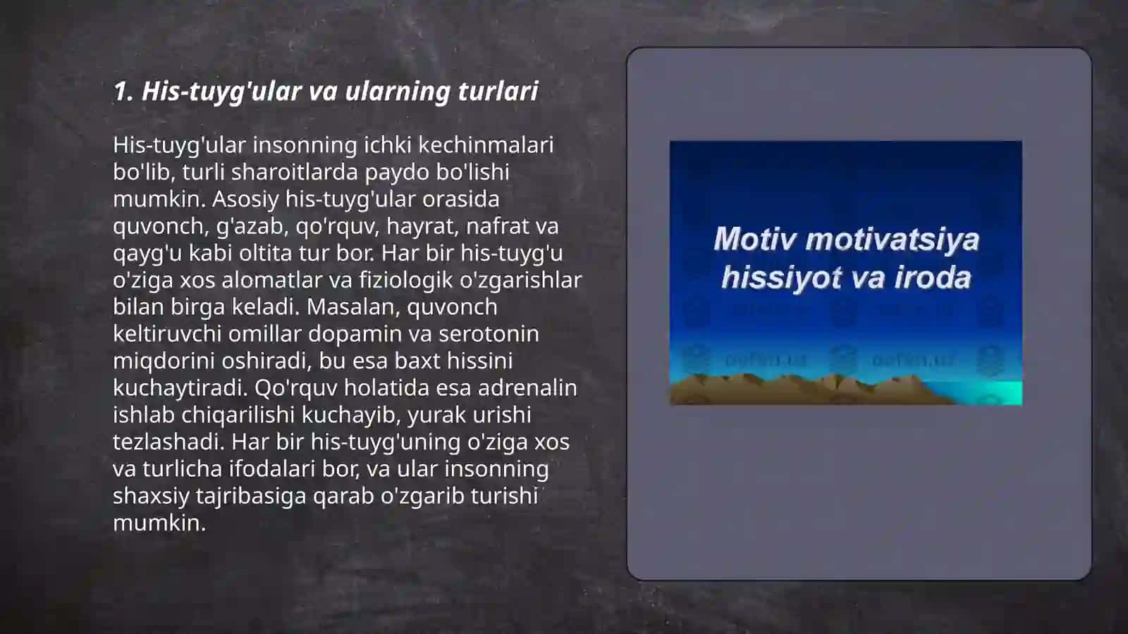 Hissiyot to‘g‘risida tushuncha 3