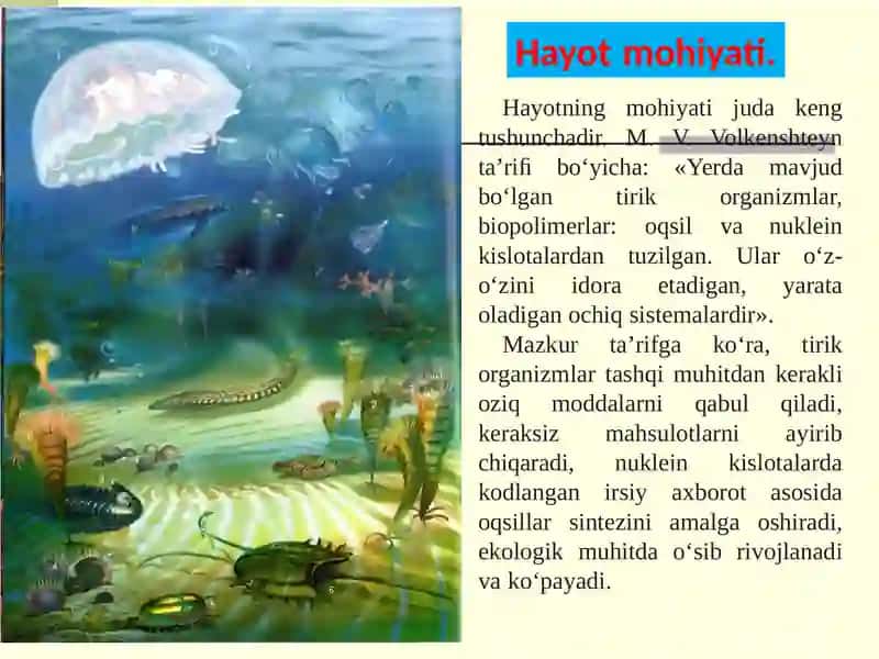 HAYOT MOHIYATI VA TIRIKLIKNING XUSUSIYATLARI 3