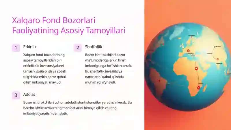 Xalqaro Fond Bozorlari 3