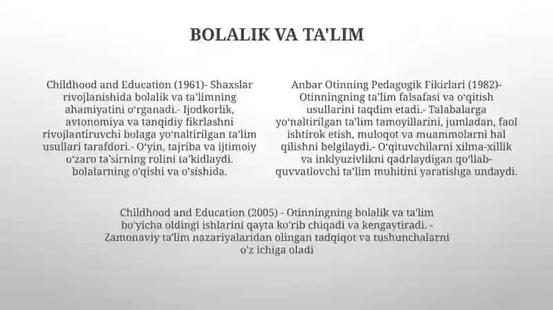 Anbar Otinning Pedagogik Fikrlari 3