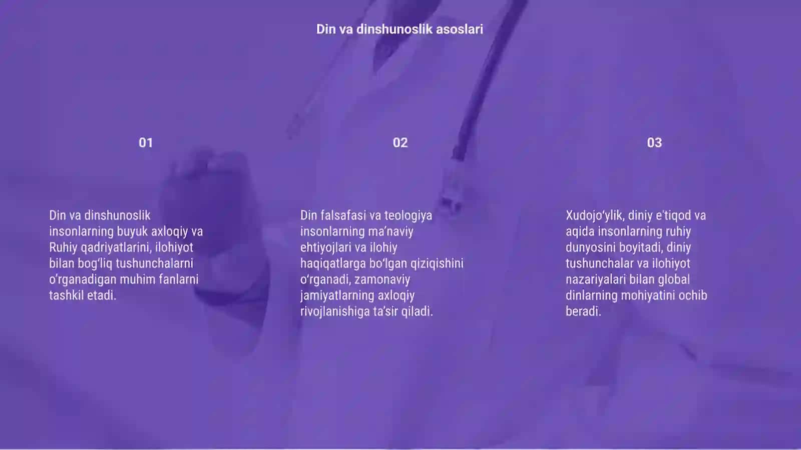 Din va dinshunoslik asoslari 3