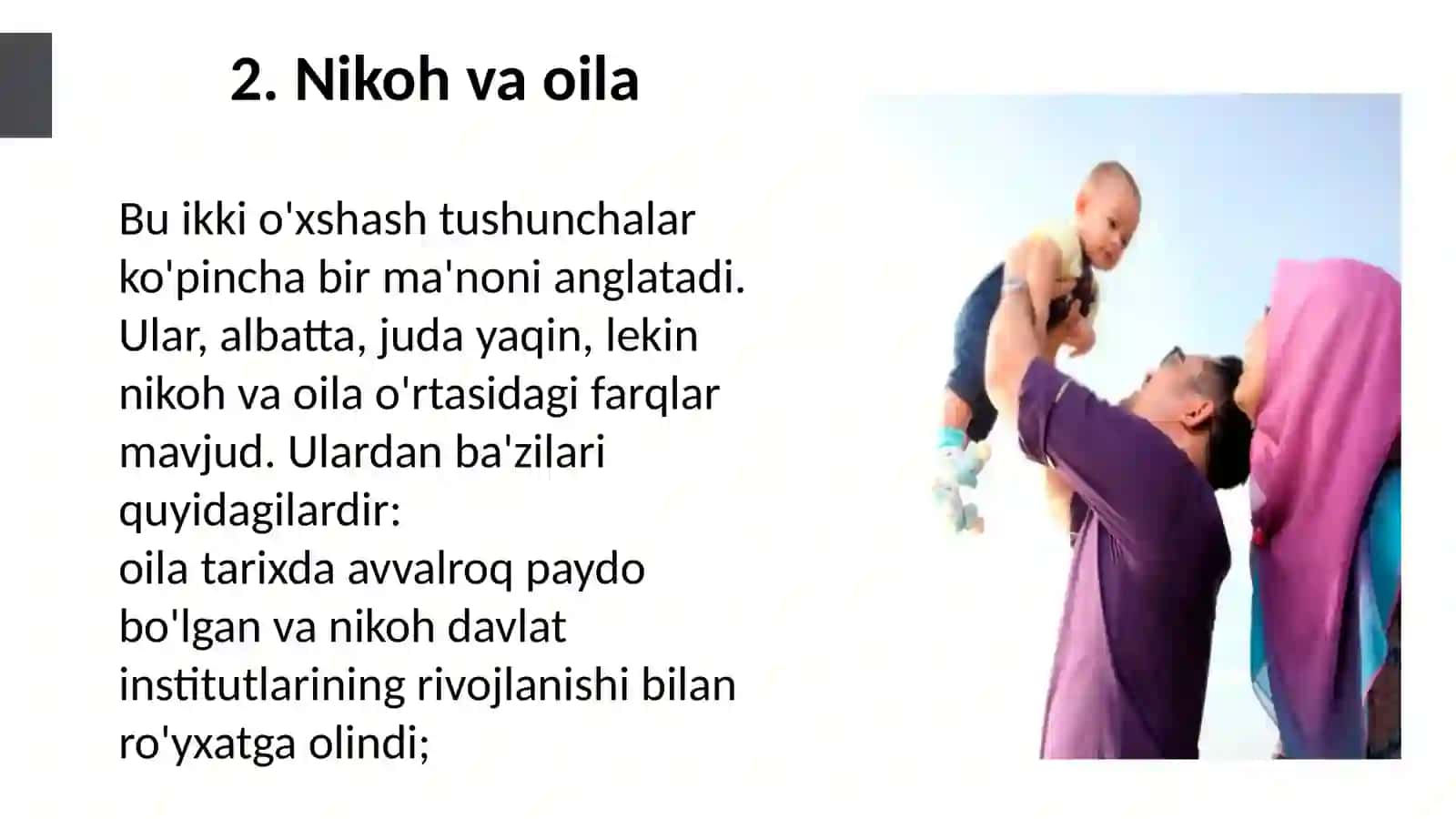 Nikoh tuzish tartibi va shartlari 3