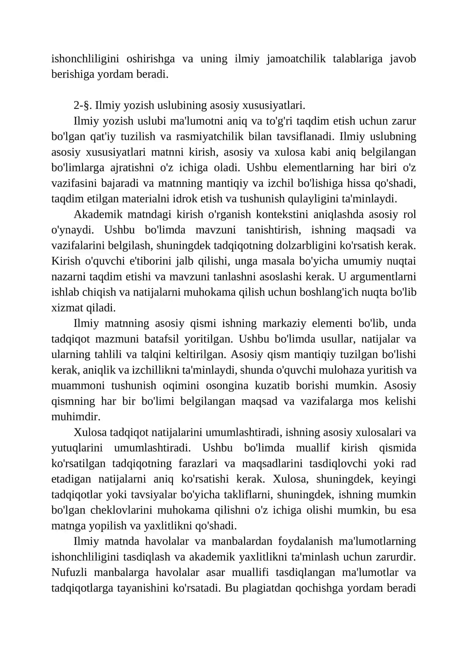 Akademik yozuv va tadqiqot asoslari 3