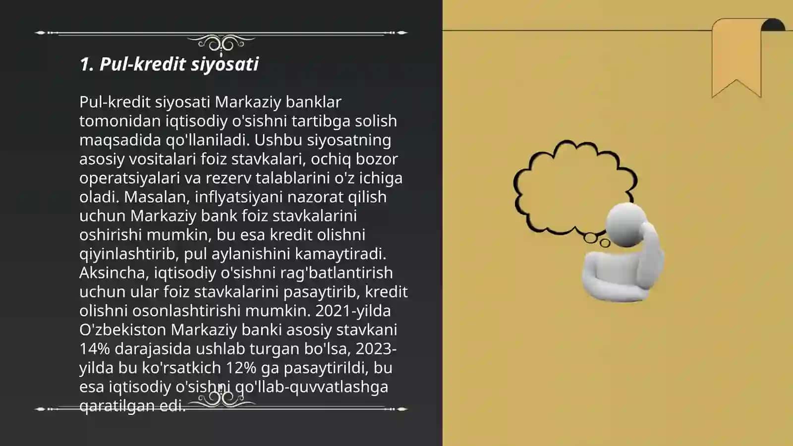 Pul-kredit siyosati 3