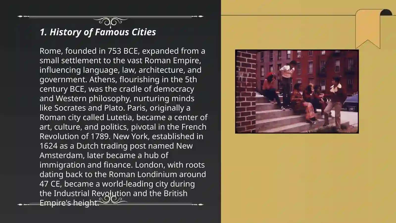 Famous cities in the world 3