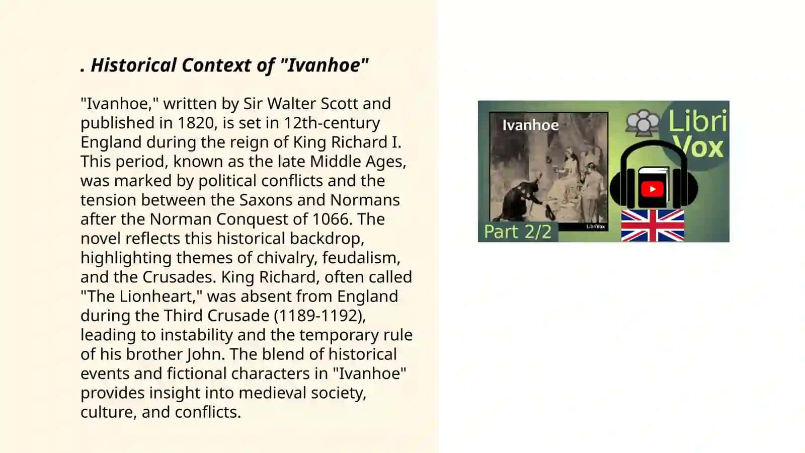 Walter Scott "Ivanhoe" 3
