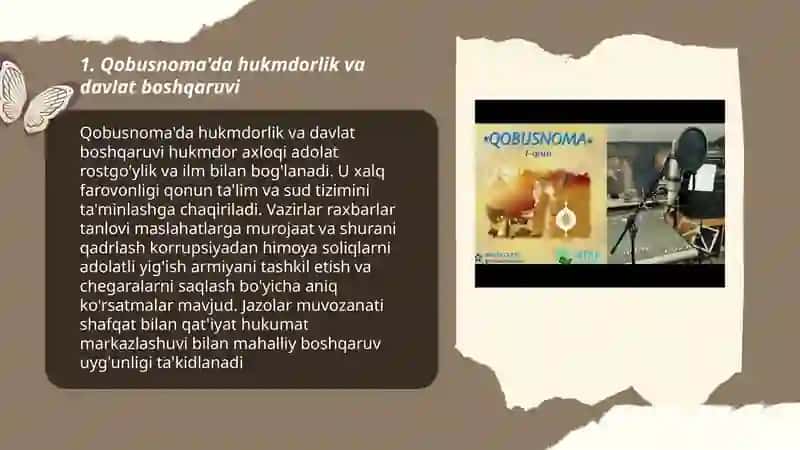 Qobusnoma 3