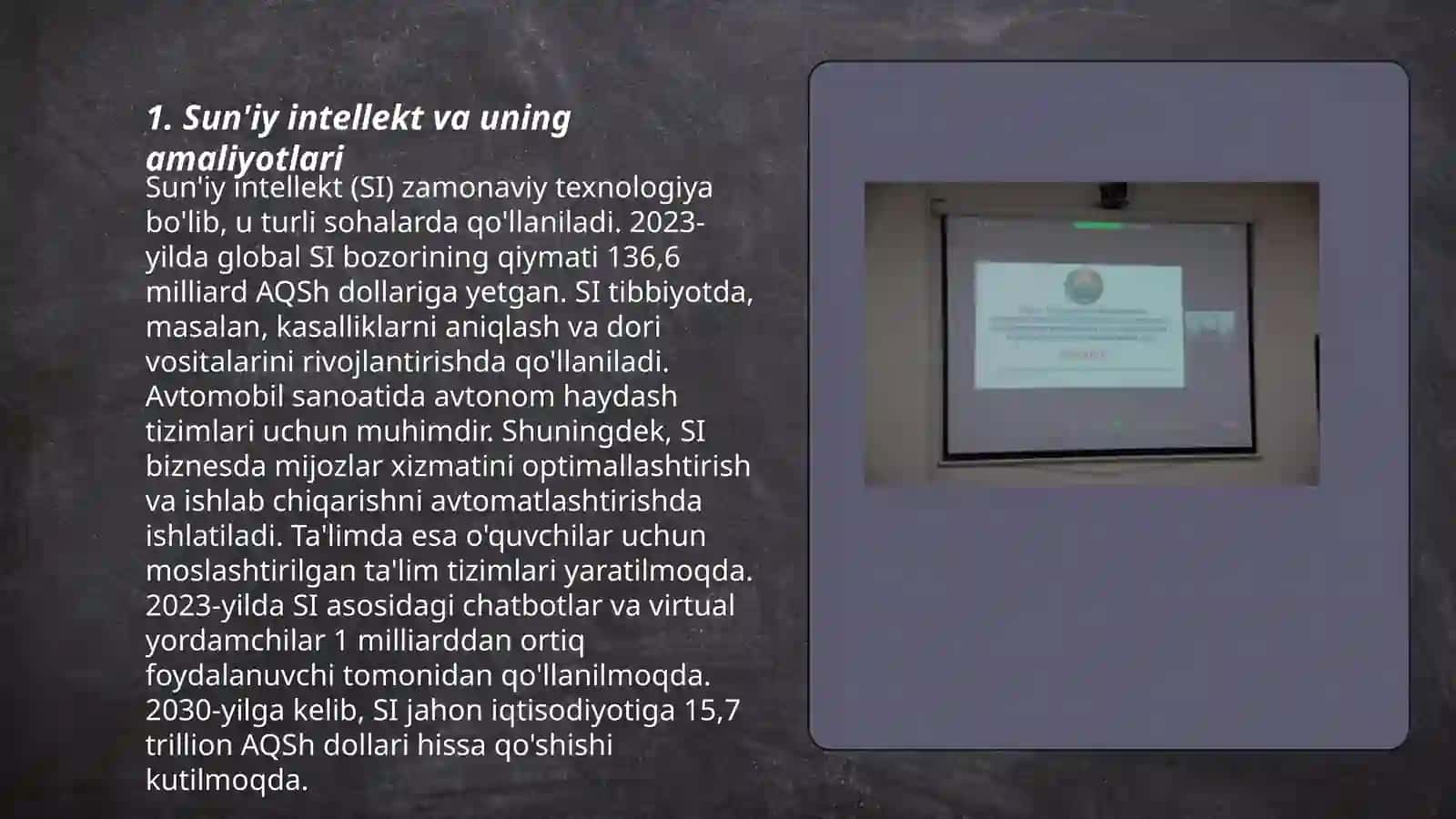 Sun'iy intellekt va uning amaliyotlari 3