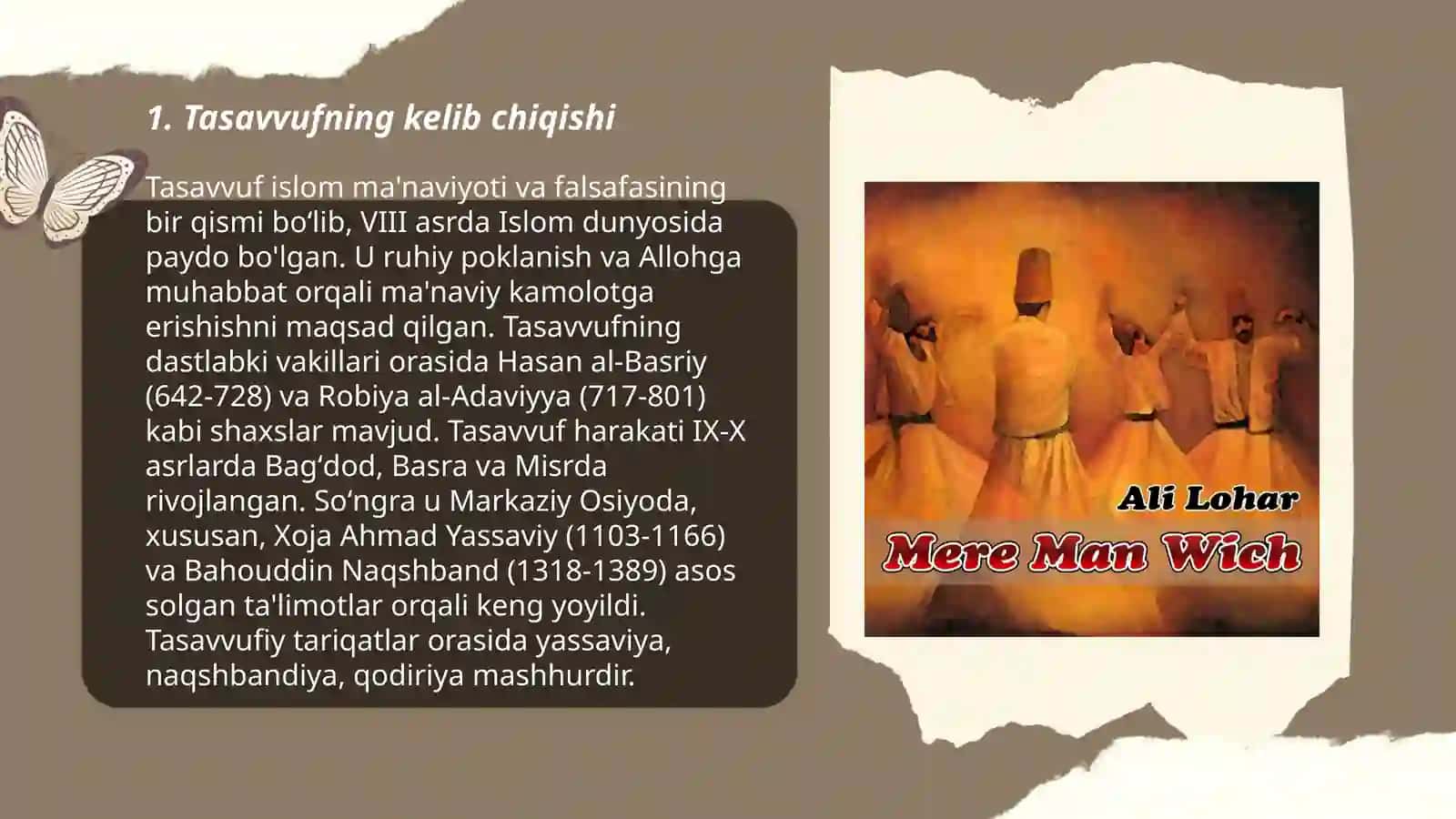 Tasavvuf tushunchasi 3