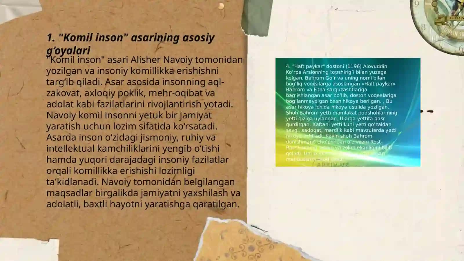 Nasafiyning "Komil inson" asari tahlili 3