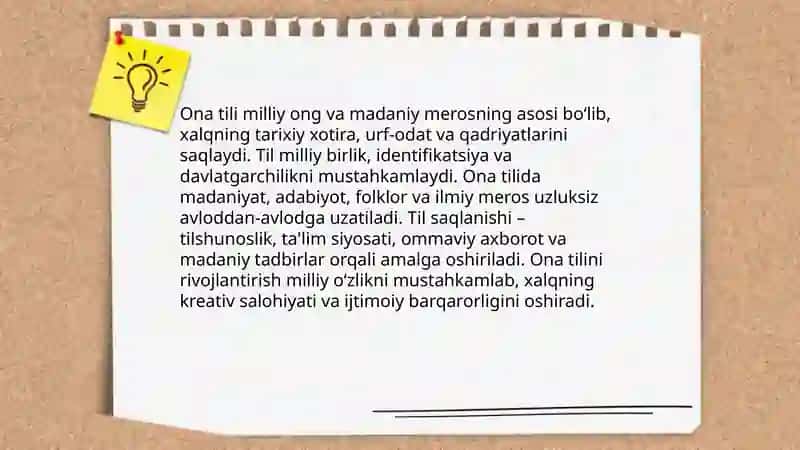 Ona tilini saqlash va rivojlantirish strategiyalari 3