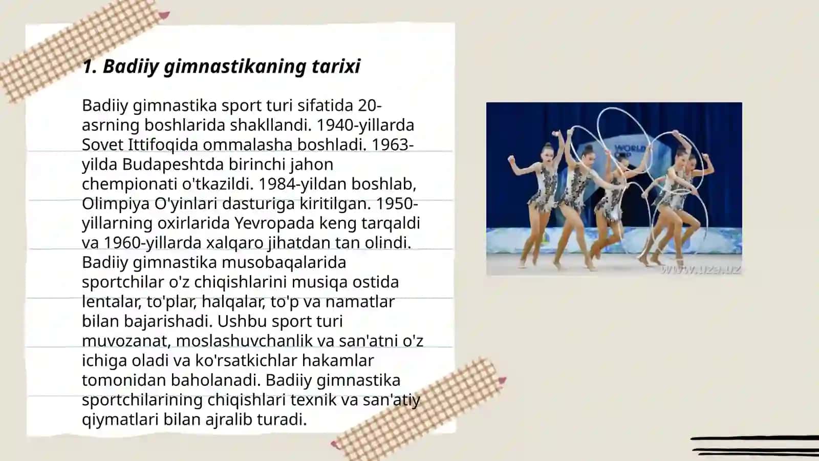 Badiy gimnastika 3