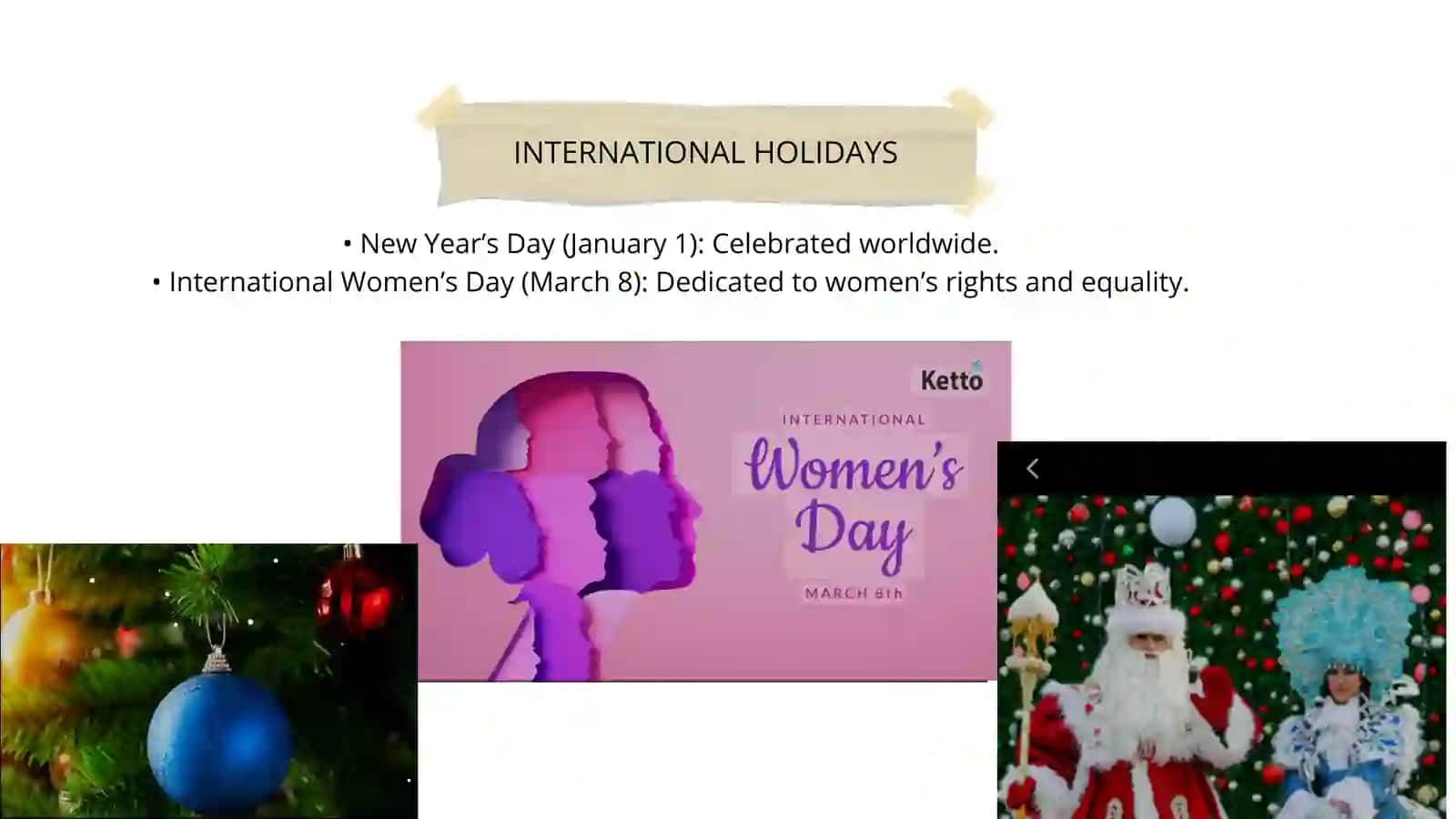 WORLD HOLIDAYS 3